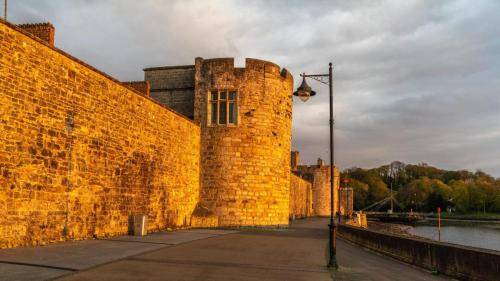 Wall from outside